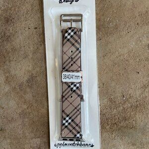 Plaid Apple Watch Band - NEW